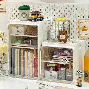 Desktop Dormitory Storage Box for Office & Study
