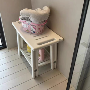 Multipurpose Non-Slip Plastic Low Stool