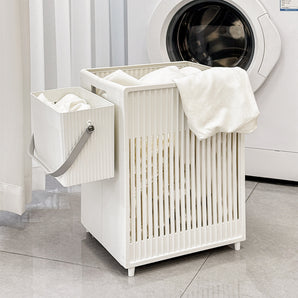 Space-Saving Foldable Laundry Basket
