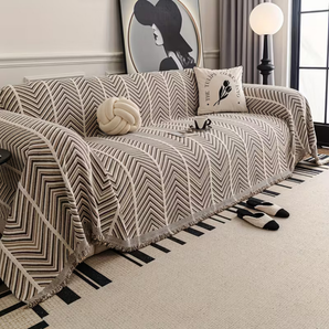 Elegance Chenille Coffee Sofa Cover : [EM-SC-41]