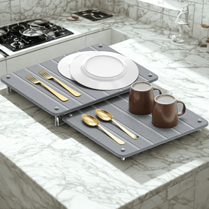 Stone Dish Drying Mats (Set of 2)