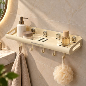 Wall-Mounted Multi-Purpose Storage Rack