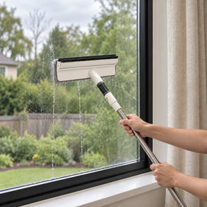 Long Handle Glass and Window Cleaning Scraper