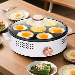 7 Cup Non-Stick Electric Snack Frying Pan