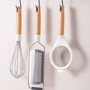 Premium Stainless Steel Grater, Filter & Whisker Set