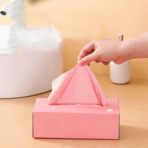 Reusable Absorbent Cleaning Cloths - 20 PCS BOX {Ganesh Chaturthi SALE 5% OFF} - USE CODE 🏷️ "GANESH"