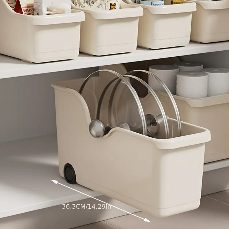 Multi-Purpose Storage Basket With Wheels