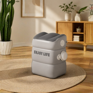 3-Level Portable Inflatable Leg Rest Stool