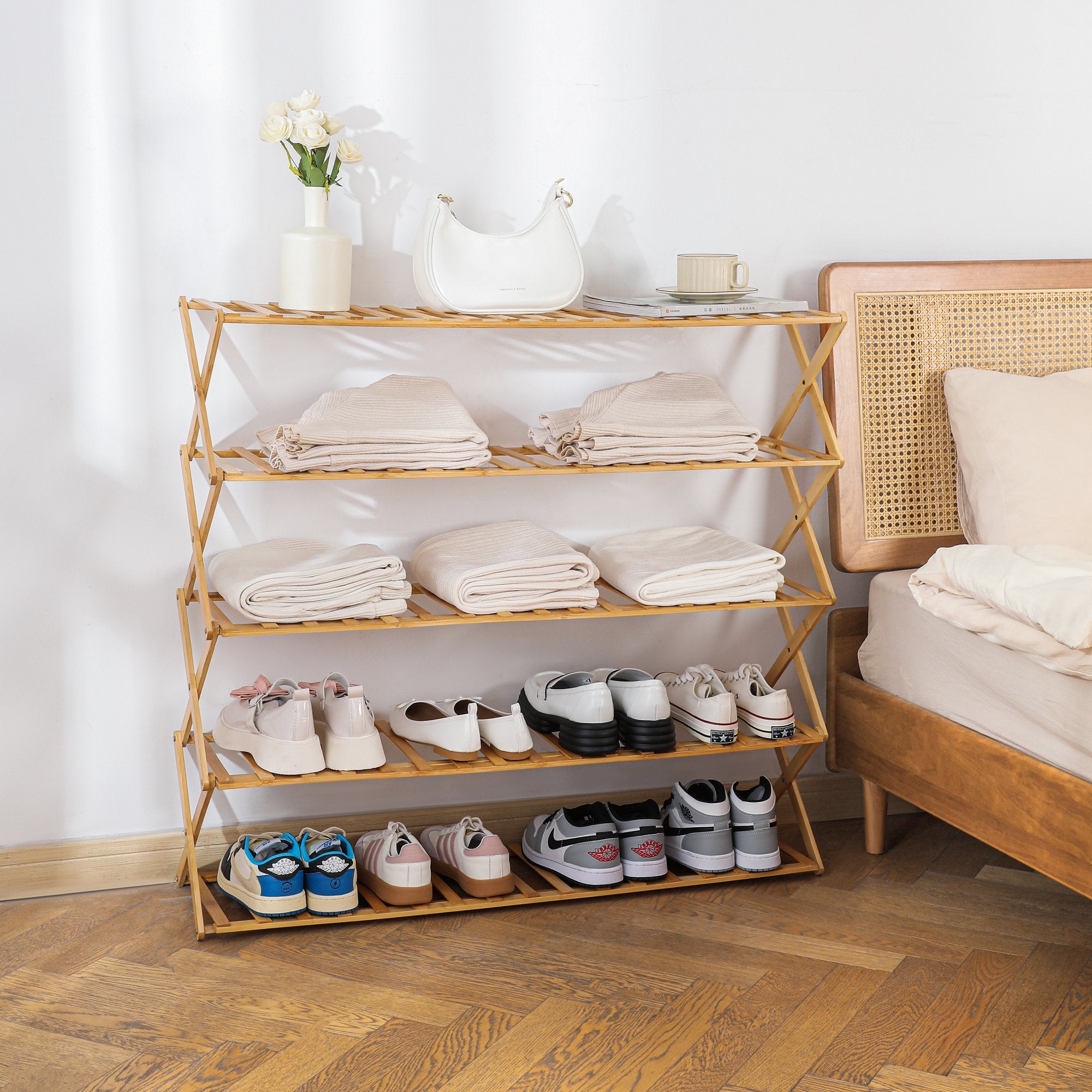 Eco Fold Portable Staircase Rack – HOME ESSENTIALS