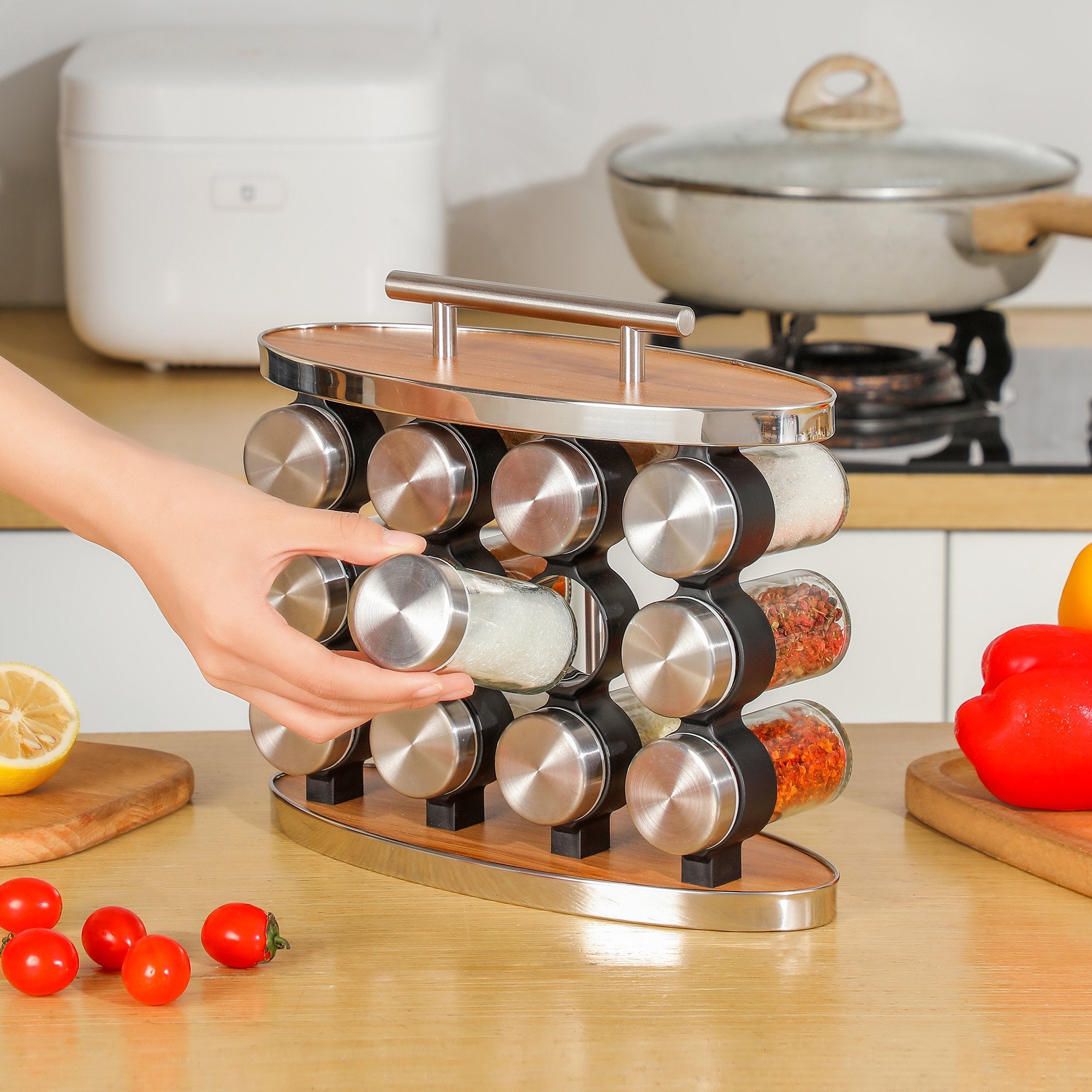 Buy Best 360 Rotating Spice Rack Online in India at Best Price