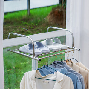 Easy Fit Balcony Clothes Hanger