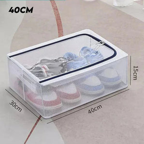 Clear Foldable Shoe Storage Bag