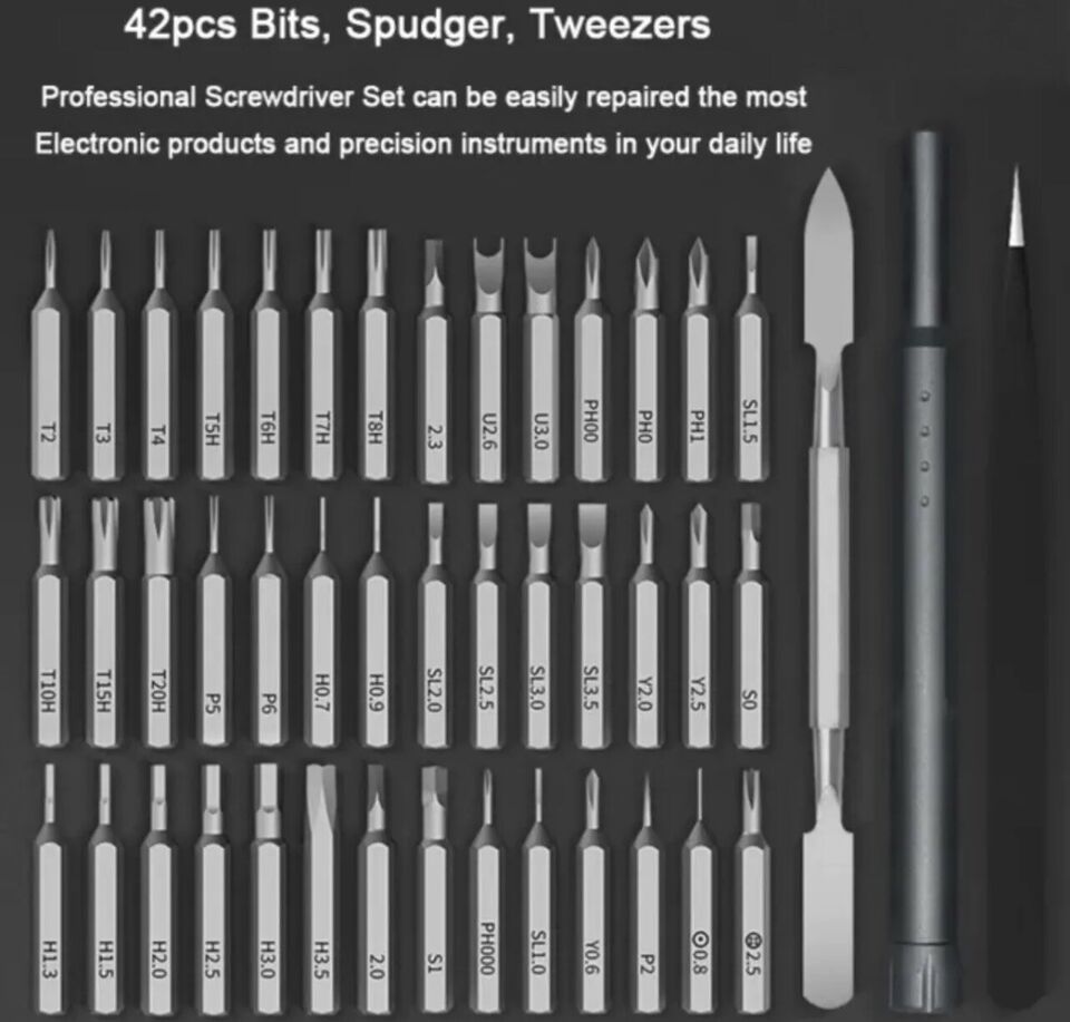 Push Rotating Screwdriver Buy 46-in-1 Compact Precision Screwdriver Set With Push Eject Online