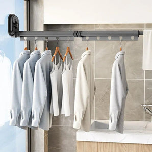 Wall Mount Folding Clothes Drying Rack