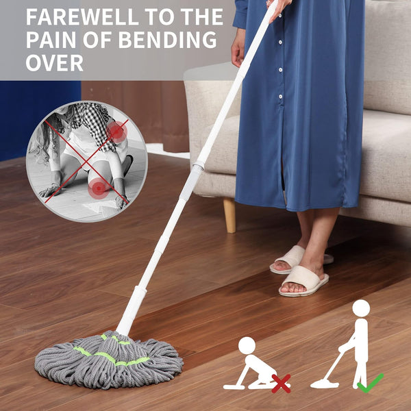 Automatic Winding Twist Cleaning Mop