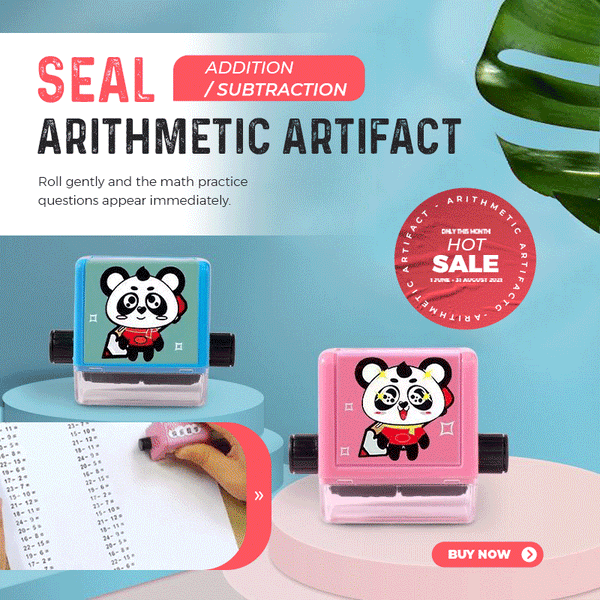 Addition And Subtraction Seal Arithmetic Artifact - Shop Home Essentials